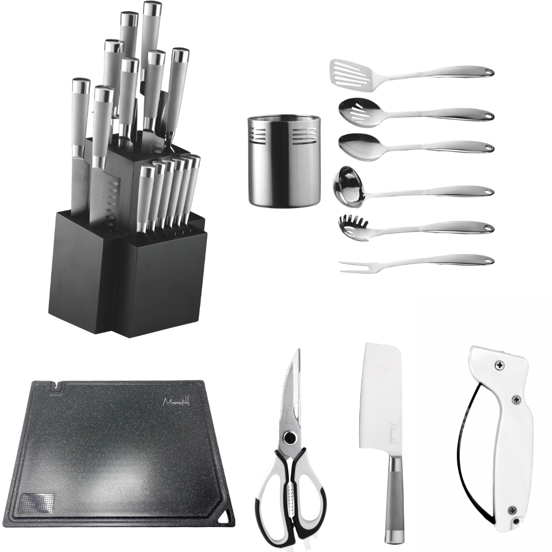 Messerstahl Deluxe 28-Piece Knife Set